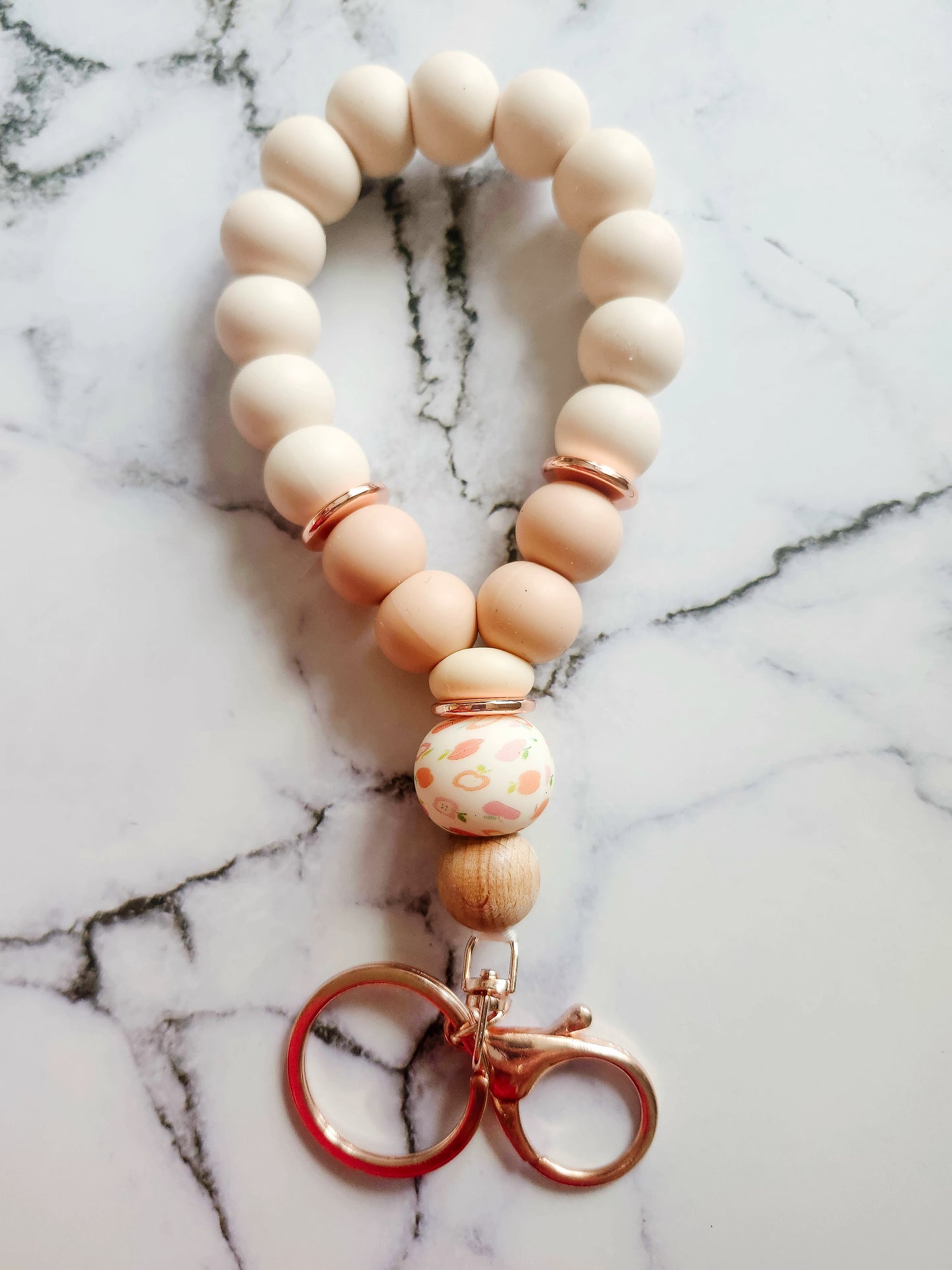 Apple Key-Wristlet ~ Tear Drop