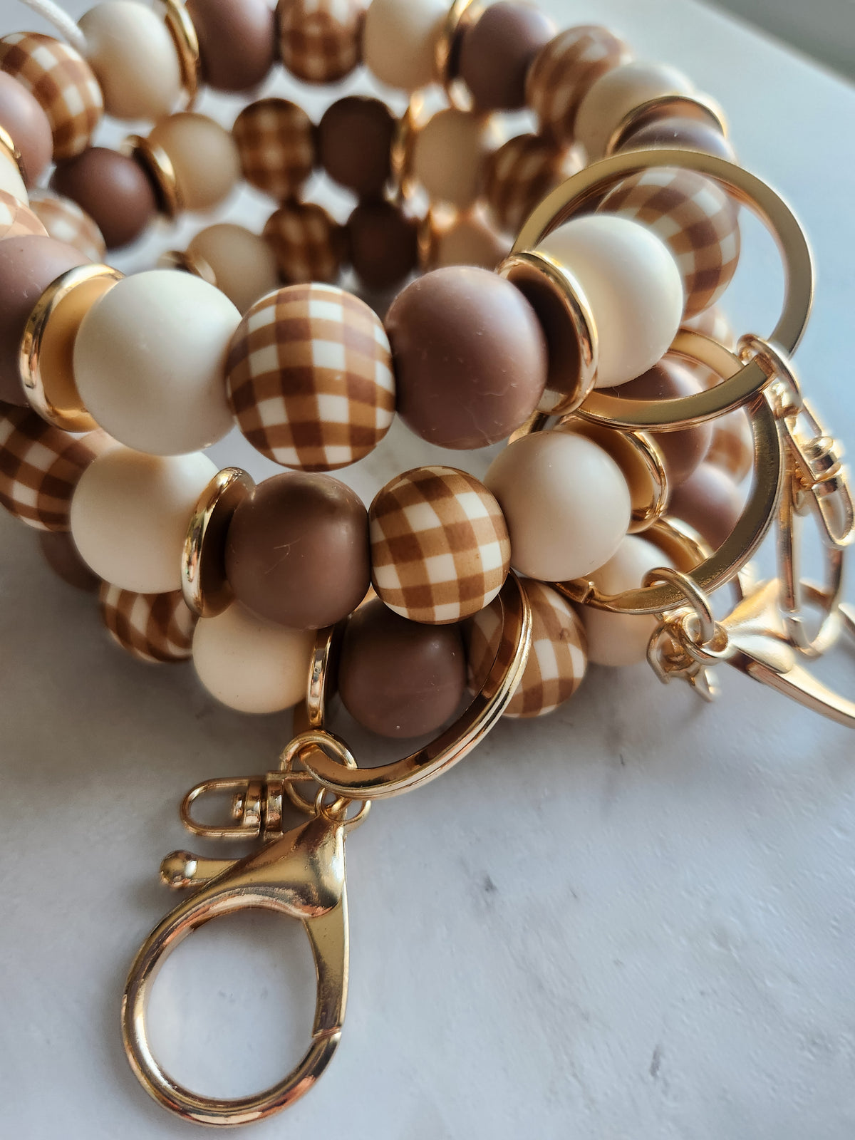 Caramel Gingham
